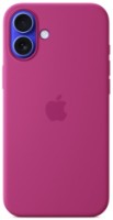 Husa de protecție Apple iPhone 16 Silicone Case with MagSafe Fuchsia