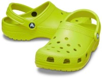 Шлёпанцы детские Crocs Classic Kiwi Yellowgreen, s.38-39 фото №2 — интернет-магазин Desire.md