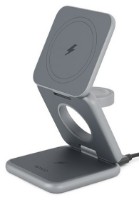 Încărcător Epico Mag + Foldable Wireless Charger Space Grey