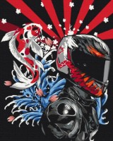 Tablou pe numere Brushme Stihia vitezei BS53709