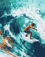 Tablou pe numere Brushme Surferul sufletului BS54101