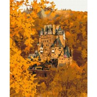 Tablou pe numere Brushme Castelul de toamnă Eltz BS52372