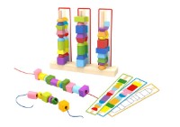 Joc educativ Tooky Toy Maze Bead Game Box (TY667A)