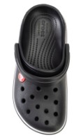 Шлёпанцы детские Crocs Crocband Clog K Black, s.33-34 фото №4 — интернет-магазин Desire.md