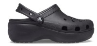 Șlapi pentru femei Crocs Classic Platform Clog W Black, s.39-40