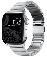 Ремешок Nomad Strap Steel Band 41/40/38mm Silver V2 (NM01178385)