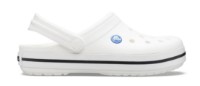 Șlapi pentru femei Crocs Crocband White, s.38-39