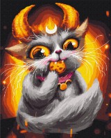 Tablou pe numere Brushme Motan Taur BS54080