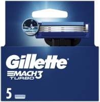 Кассеты для бритья Gillette Mach3 Turbo 3D 5psc
