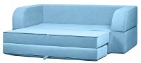 Canapea fără ramă Edka Terra 3in1 180x200x30 M21 Light Blue imaginea #2 — magazin online Desire.md