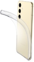 Husa de protecție CellularLine Samsung Galaxy S25+ Fine Case Transparent
