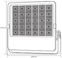 Прожектор Horoz Borneo-400 (0680330400010) фото №3 — интернет-магазин Desire.md