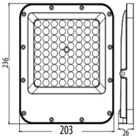 Прожектор Horoz Pallas-100 (0680300100010) фото №3 — интернет-магазин Desire.md