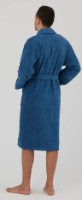 Банный халат Bumbacel Hotelier Moher M Dark Blue (1036_HBM2203_Albastru Inchis_M) фото №4 — интернет-магазин Desire.md