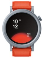 Смарт-часы Nothing CMF Watch Pro 2 Orange Leather Strap with Ash Grey Curved Bezel