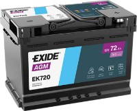 Автомобильный аккумулятор Exide Start-Stop AGM EK720