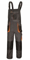 Полукомбинезон рабочий Art.MaSter Classic Graphite/Black/Orange, s.48 фото №1 — интернет-магазин Desire.md