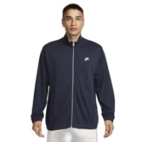 Мужская толстовка Nike M Nk Club Knit Jkt Obsidian/White, s.M