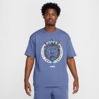 Tricou bărbătesc Nike LeBron Jordan M Nk Tee M90 Sp25 Diffused Blue, s.S