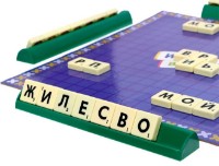 Настольная игра Las Igras Игра в слова: скрабл, поле, подставки, мешок, буквы (4431129) фото №3 — интернет-магазин Desire.md