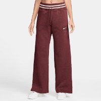 Pantaloni spotivi de dame Nike W Nsw Phnx Flc Hr Gx Wide Pnt Dark Team Red, s.XS