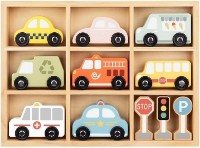 Набор машин Tooky Toy Transportation & Street Sign Set (TK881)