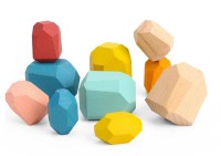 Joc educativ Tooky Toy Wooden Stacking Stones (TH299)