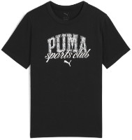 Детская футболка Puma Class Graphic B Puma Black, s.140