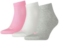 Сiorapi pentru copii Puma Unisex Quarter Plain 3P Prism Pink, s.35-38