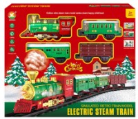 Детский набор дорога ChiToys Electric Steam Train (699-10A)