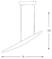 Люстра Ozcan White 3100-1A фото №2 — интернет-магазин Desire.md