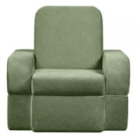 Fotoliu extensibil Edka Terra 3in1 100x200x30 M27 Green imaginea #2 — magazin online Desire.md