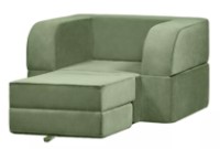 Fotoliu extensibil Edka Terra 3in1 100x200x30 M27 Green imaginea #3 — magazin online Desire.md