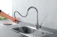 Смеситель для кухни Fabiano FKM 3122 Inox фото №2 — интернет-магазин Desire.md