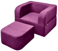 Бескаркасное раскладное кресло Edka Vega 100x200x40 M10 Dark Purple фото №3 — интернет-магазин Desire.md
