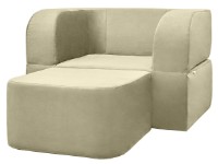 Fotoliu extensibil Edka Vega 100x200x40 M2 Cream imaginea #2 — magazin online Desire.md