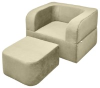 Fotoliu extensibil Edka Vega 100x200x40 M2 Cream imaginea #4 — magazin online Desire.md
