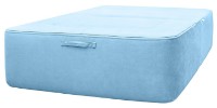 Бескаркасное раскладное кресло Edka Vega 100x200x40 M21 Light Blue фото №6 — интернет-магазин Desire.md