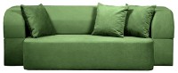 Canapea fără ramă Edka Meteor 180x140x32 M27 Verde imaginea #4 — magazin online Desire.md