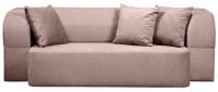 Canapea fără ramă Edka Meteor 180x160x40 M19 Pink Powder imaginea #4 — magazin online Desire.md