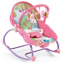Șezlong pentru bebeluși Baby Mix LCP-BR212-049 Pink