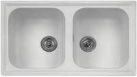 Chiuvetă de bucătărie Plados Atlantic PL0862 UG58 Milk White