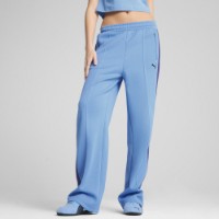 Pantaloni spotivi de dame Puma T7 Always On Straight Track Pants Op Team Light Blue, s.XL imaginea #2 — magazin online Desire.md
