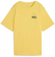 Женская футболка Puma Wardrobe Ess Road To Unity Relaxed Graphic Tee Sunny Yellow, s.XS