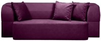 Canapea fără ramă Edka Meteor 180x120x40 M10 Violet Închis imaginea #2 — magazin online Desire.md