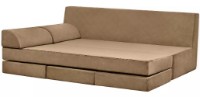 Canapea fără ramă Edka Sirius 200x140x45 M26 Brown Sand imaginea #3 — magazin online Desire.md