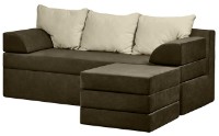 Canapea fără ramă Edka Sirius 200x140x45 M8 Dark Brown