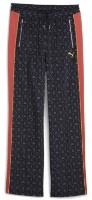 Pantaloni spotivi de dame Puma T7 Road To Unity Aop Straight Track Pants Dk Op New Navy/Aop, s.S