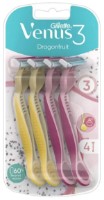 Станки для бритья Gillette Venus 3 Dragonfruit 4pcs
