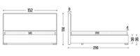 Кровать My-Style Lara 140x200 P06D14M12 фото №8 — интернет-магазин Desire.md